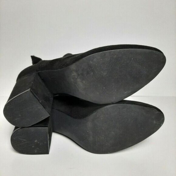 STEVE MADDEN Rotary Suede Booties Shooties Black Sz 9 B - Picture 13 of 13